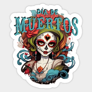La Muerta Day of the Dead 2023 Sticker